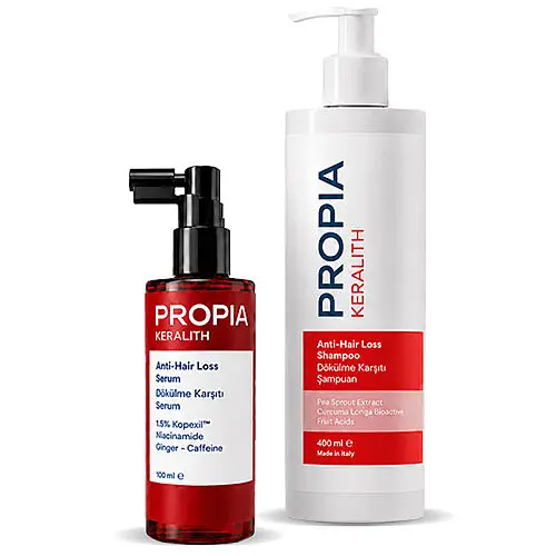 Propia Keralith Dökülme Karşıtı Serum ve Şampuan Bakım Seti