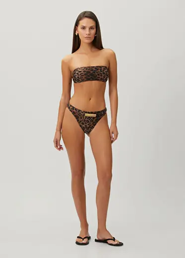 Tammy Leopar Desenli Bikini Altı
