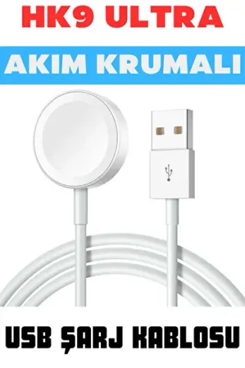 Akılı Saat Şarj Kablosu Uyumlu Wireless Usb Şarj Kablosu