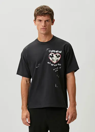 Hearty Siyah T-shirt