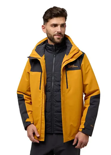 Jasper 3IN1 JKT M Kapüşonlu Erkek Spor Mont