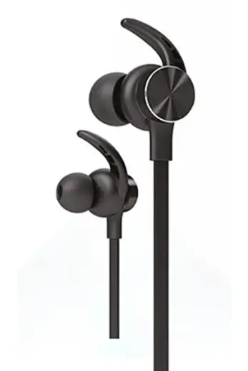 Hy-xbk95 Boyun Askılı Mıknatıslı Bluetooth Spor Kulak Içi Siyah Kulaklık Mikrofon