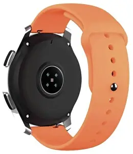 Preo Watch Band Huawei 20/Gt3 Serisi 42 mm Turuncu Akıllı Saat Kordonu
