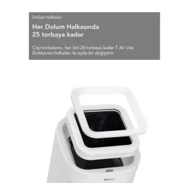 Townew T Air Lite Tam Otomatik Akıllı Çöp Kovası 3