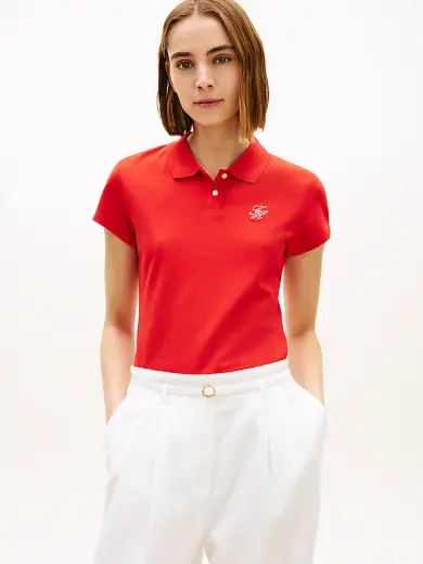 Kadın TH Slim Polo T-shirt