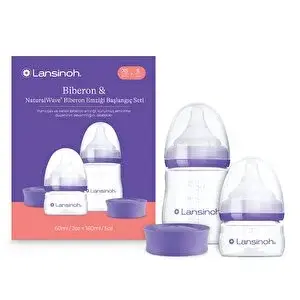 Yenidoğan Biberon Seti (60 ml XS Akış + 160 ml S Akış)