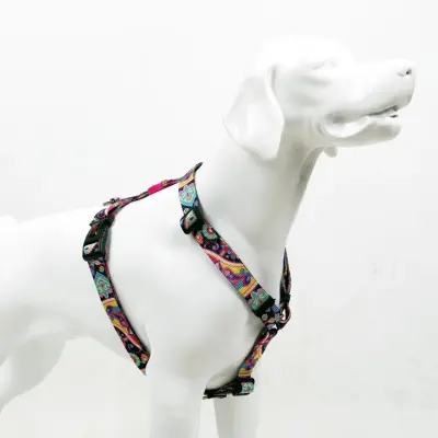 Tailpetz Paisley H-Harness Köpek Göğüs Tasması [XS]