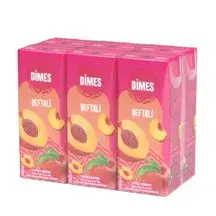 Dimes Şeftali Nektarı 6*200 Ml