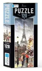 Blue Focus Paris 128 Parça Puzzle