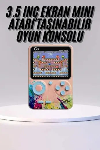 Game Box Mini 500 Adet Retro Oyun Taşınabilir Oyun Konsolu - Lisinya