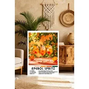 Mgi Design Sanatsal Kokteyl Tablosu Bar Mutfak Dekoru Kanvas Tablo Dekoratif Duvar Sanatı | Modern Duvar Dekoru | Salon, Yatak Odası Ve Ofis İçin | Sanatsal Ev Dekorasyonu 70x100 cm