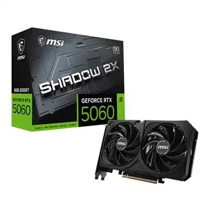 MSI GeForce RTX 5060 SHADOW 2X OC 8 GB GDDR7 128Bit DLSS 4 Ekran Kartı