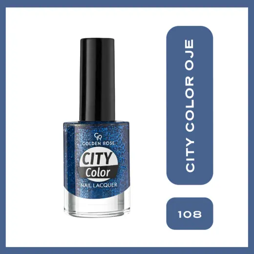 Golden Rose City Color Nail Lacquer Oje 108