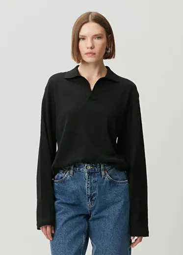Niosa Siyah Polo Triko