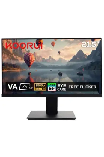 21.5" 22N1 75Hz 6ms VA FHD (HDMI, VGA) Monitör