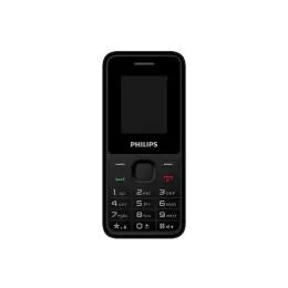 Philips Xenium E2125 Çift Sim Kart Tuşlu Cep Telefonu Siyah 1