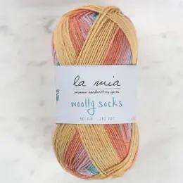La Mia Woolly Socks Ebruli Çorap İpi - L04 1