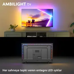 Philips 65PUS8500/62 65" QLED 4K Ambilight LED TV 3