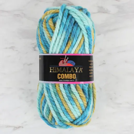 Himalaya Combo Ebruli El Örgü İpi -07