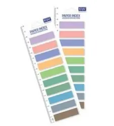 Kraf 51246 Film İndex Pp 13X44Mm 20 Yaprak 10 Renk