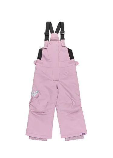 Roxy Lola Bib Siyah Pembe Kız Çocuk Snowboard Pantolonu