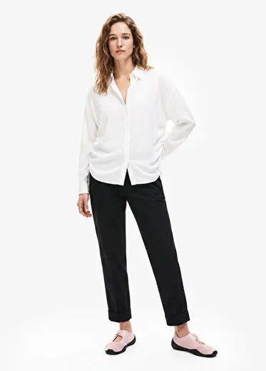 Siyah Slim Fit Kadın Pantolon