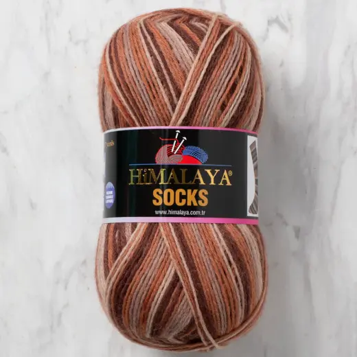 Himalaya Socks Ebruli Çorap El Örgü İpi - 150-02
