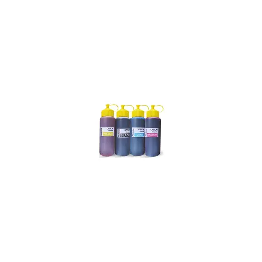 Canon G3411 Uyumlu 4 Renk 500ML Photoink Mürekkep Ekonomik Kapasite ile Kaliteli Baskılar