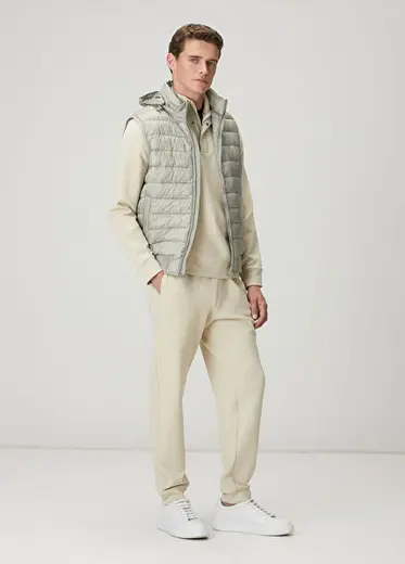 Bej Jogger Eşofman