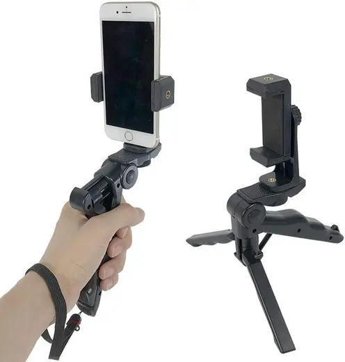 Microcase Telefonlar için Mini El Tutucu Tripod Vlog Video Fotoğraf - Model AL2461