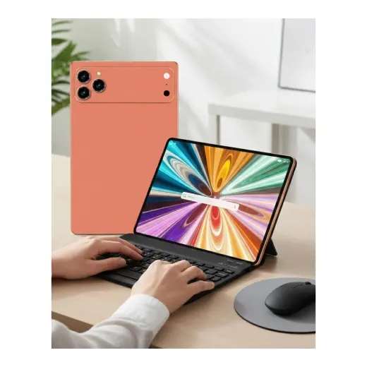 Hobilinka Android Tablet Klavyeli Set Stylus Kalem Kılıf Cam Dahil
