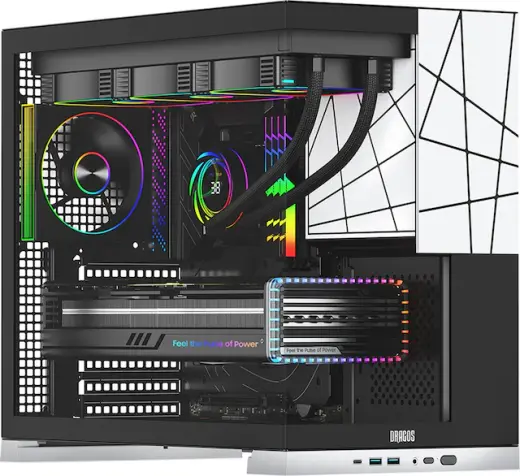 Dragos DRX8045 R5-5600 16 GB 512 GB NVMe 8 GB RTX5060 Free Dos Masaüstü Oyuncu Bilgisayarı