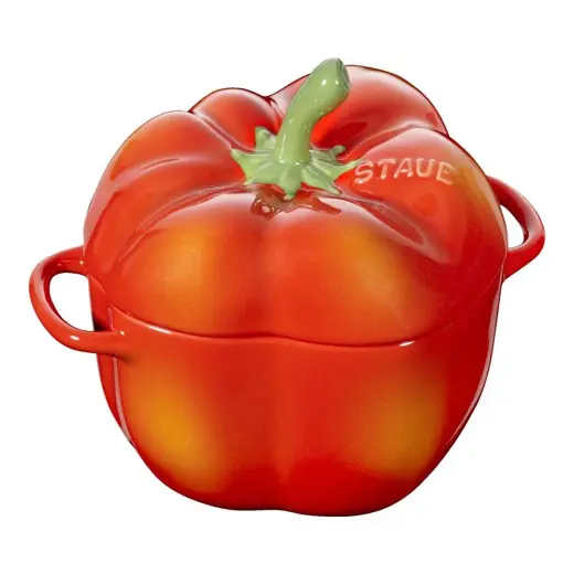 Staub Ceramique Seramik Biber Kase, Kırmızı 11 Cm