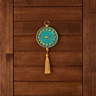 Evidea Deco Nazarlık - Turkuaz - 15x30 cm