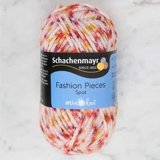 Schachenmayr Fashion Pieces Spot Ebruli 30 gr El Örgü İpi - 00522