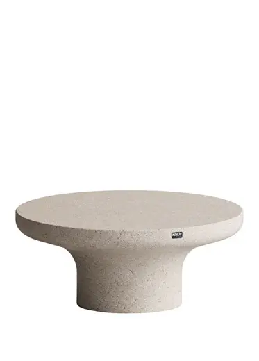 Medusa Krem Beton Orta Sehpa