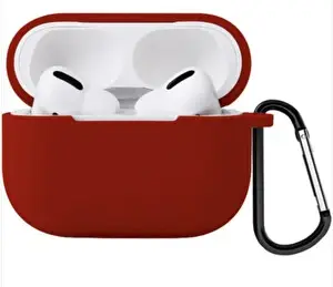 Preo Airpods Pro Uyumlu Kırmızı Taşıma Koruma Kılıfı