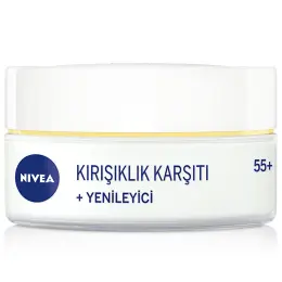 Nivea 55+ Yaş Kırışıklık Karşıtı + Canlandırıcı Yüz Bakım Kremi 50 ml 5