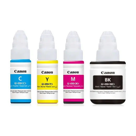 Photoink Canon 4 Renk Orj Mürekkep Kartuş G1411 G2411 G3411 G4411 G1410 G2410 G3410 G4410 Uyumlu 3 Adet 70 ml
