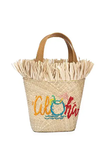 Aloha Bucket Naturel Kadın Kova El Çantası