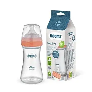 Neutra Tritan Biberon 250 ml 18+ Ay Hızlı Akış Mercan Pembe