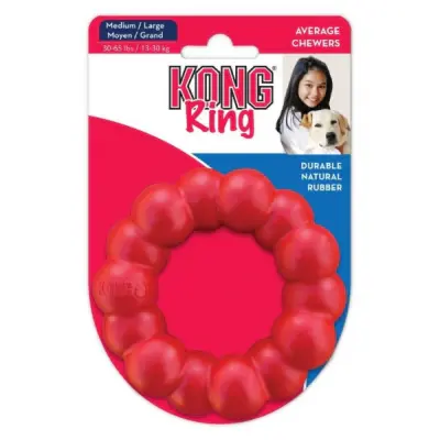 Kong Ring Yuvarlak Köpek Oyuncağı [M-L]