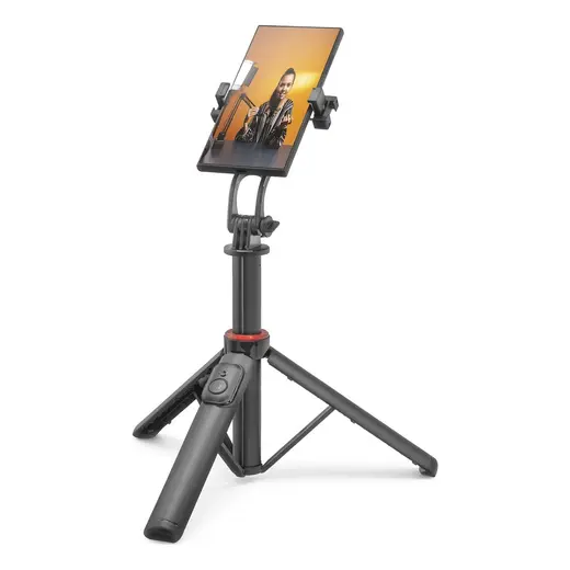 ND1047 130 cm Bluetooth Kumandalı Telefon Tripodu ve Selfie Çubuğu Seti Siyah