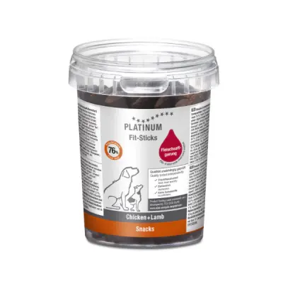 PLATINUM Fit-Sticks Tavuklu ve Kuzulu Köpek Ödül Çubuğu 300gr