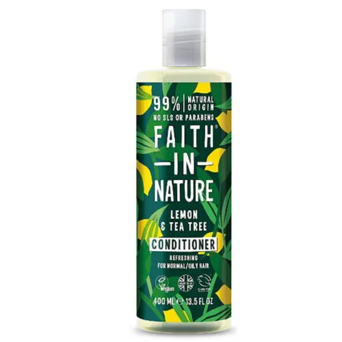 Faith In Nature Limon- Çay Ağacı Ferahlatıcı Saç Kremi 400 ml