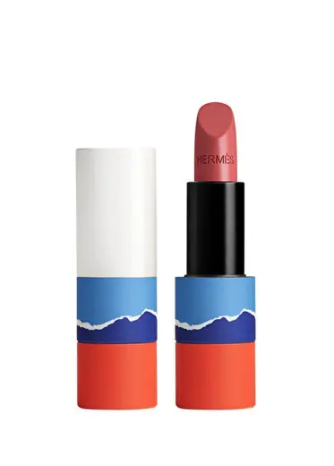 Rouge Hermès Satin Lipstick 21 Rose Epice