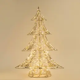 Ulu Led Işıklı Ağaç Dekor 150 cm Altın 2