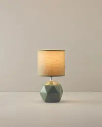 Cubic Seramik Abajur Yeşil 1