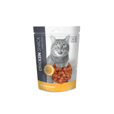 M-Pets Tavuklu Küp Kedi Ödül Maması 80gr