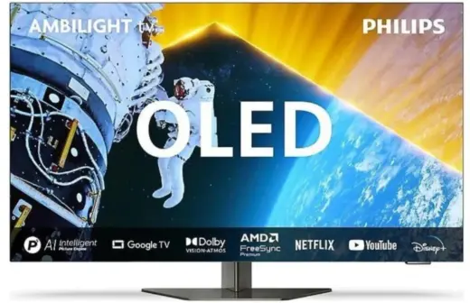 Philips 65OLED809 4K Ultra HD 65" 165 Ekran Uydu Alıcılı Google Smart OLED TV TEŞHİR